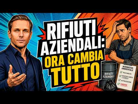 RIFIUTI AZIENDALI: ORA CAMBIA TUTTO. RENTRI 2026 #adv |Avv. Angelo Greco