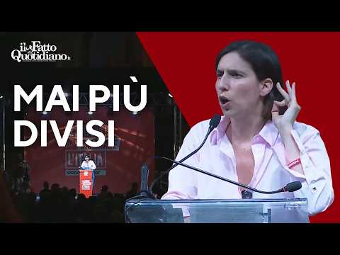 Schlein chiama all’unità le opposizioni: “Mai più il favore alla destra di dividerci”