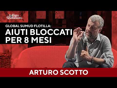Scotto sulla Flotilla: “Gli aiuti promessi da Meloni sono rimasti bloccati per 8 mesi”
