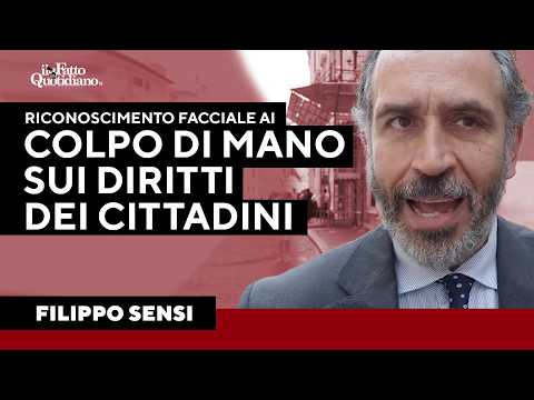 Sensi (Pd): “Riconoscimento facciale con l’AI è colpo di mano su diritti fondamentali dei cittadini”