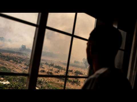 Sole rosso e cielo arancione: Madrid affronta il peggior incendio della sua storia