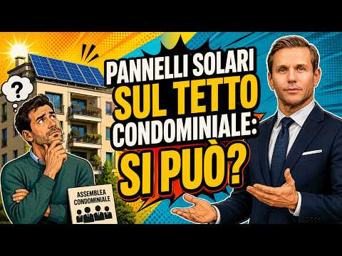 UN CONDOMINO PUÒ INSTALLARE UN IMPIANTO FOTOVOLTAICO SUL TETTO COMUNE? | Avv. Angelo Greco