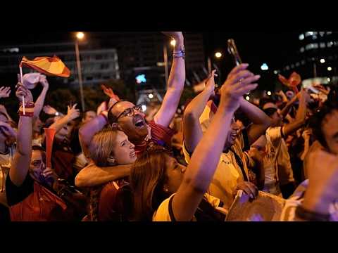 Video: i tifosi della Spagna esplodono di gioia dopo la vittoria nel Mondiale