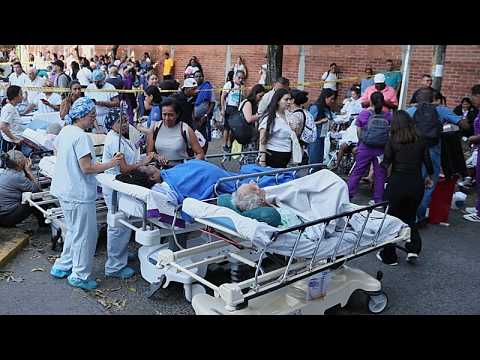 Cali, ospedale crolla dopo il violento terremoto in Colombia