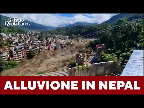 Disastrosa inondazione in Nepal: imprecisato il numero delle vittime. Centinaia di turisti dispersi