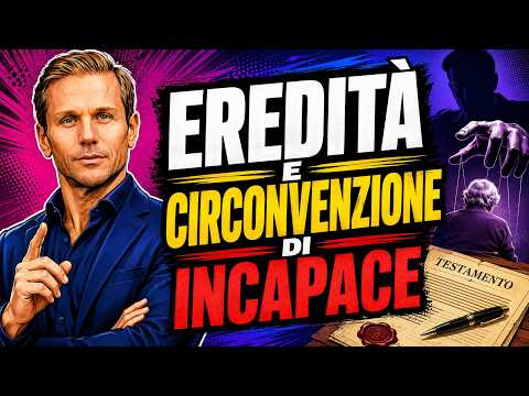 EREDITÀ E CIRCONVENZIONE DI INCAPACE | Avv. Angelo Greco