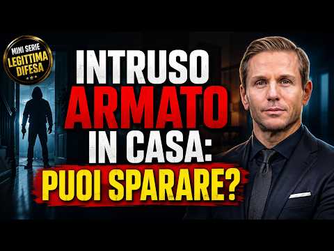 IL LADRO TI VIENE CONTRO CON UN COLTELLO: PUOI SPARARE?| Avv. Angelo Greco