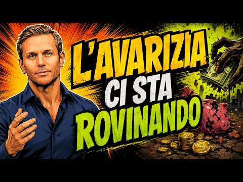 L’AVARIZIA CI STA ROVINANDO | Avv. Angelo Greco