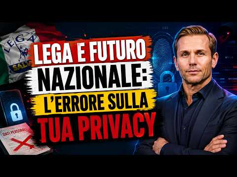 LEGA E FUTURO NAZIONALE: L’ERRORE SULLA TUA PRIVACY| Avv. Angelo Greco