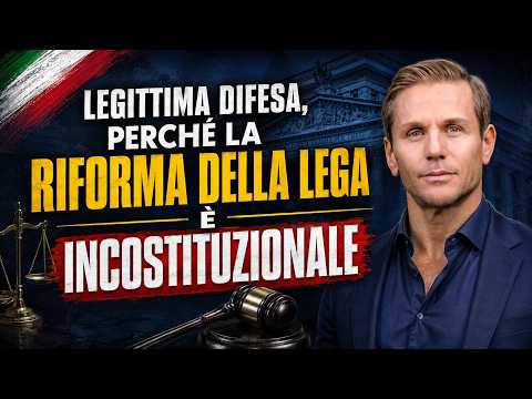 LEGITTIMA DIFESA: 3 MOTIVI PERCHÈ LA RIFORMA DELLA LEGA È INCOSTITUZIONALE| Avv. Angelo Greco