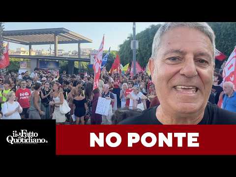 No Ponte, 5mila in corteo a Messina: “Chiudere la concessionaria, uno spreco di soldi pubblici”