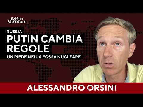 Orsini: “Abbiamo messo l’Europa con un piede nella fossa nucleare”