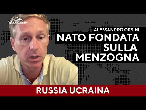 Orsini: “NATO fondata sulla menzogna. Perché Putin fa bene a non fidarsi di Trump”