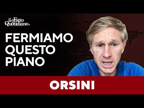 Orsini: “Sono favorevole al riarmo, ma solo dopo aver ricostruito i rapporti con la Russia”