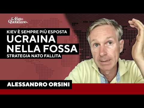 Ucraina senza difese, Orsini: “La strategia della NATO è fallita”