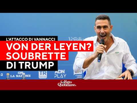 Vannacci contro Von der Leyen e Meloni: “Subrette e succubi di Trump”