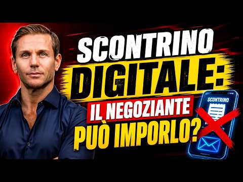 SCONTRINO DIGITALE: IL NEGOZIANTE PUÒ IMPORLO AL CLIENTE?| Avv. Angelo Greco